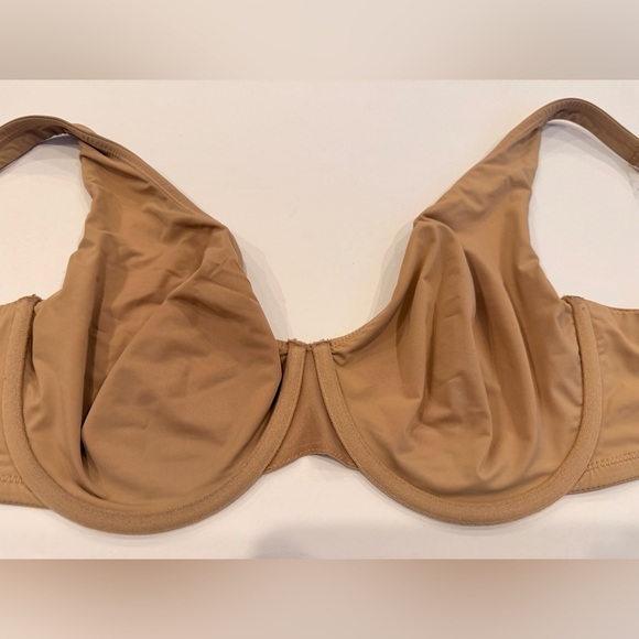 ThirdLove 34E Nude Beige Microfiber Underwire Bra Full Coverage - Picture 3 of 4